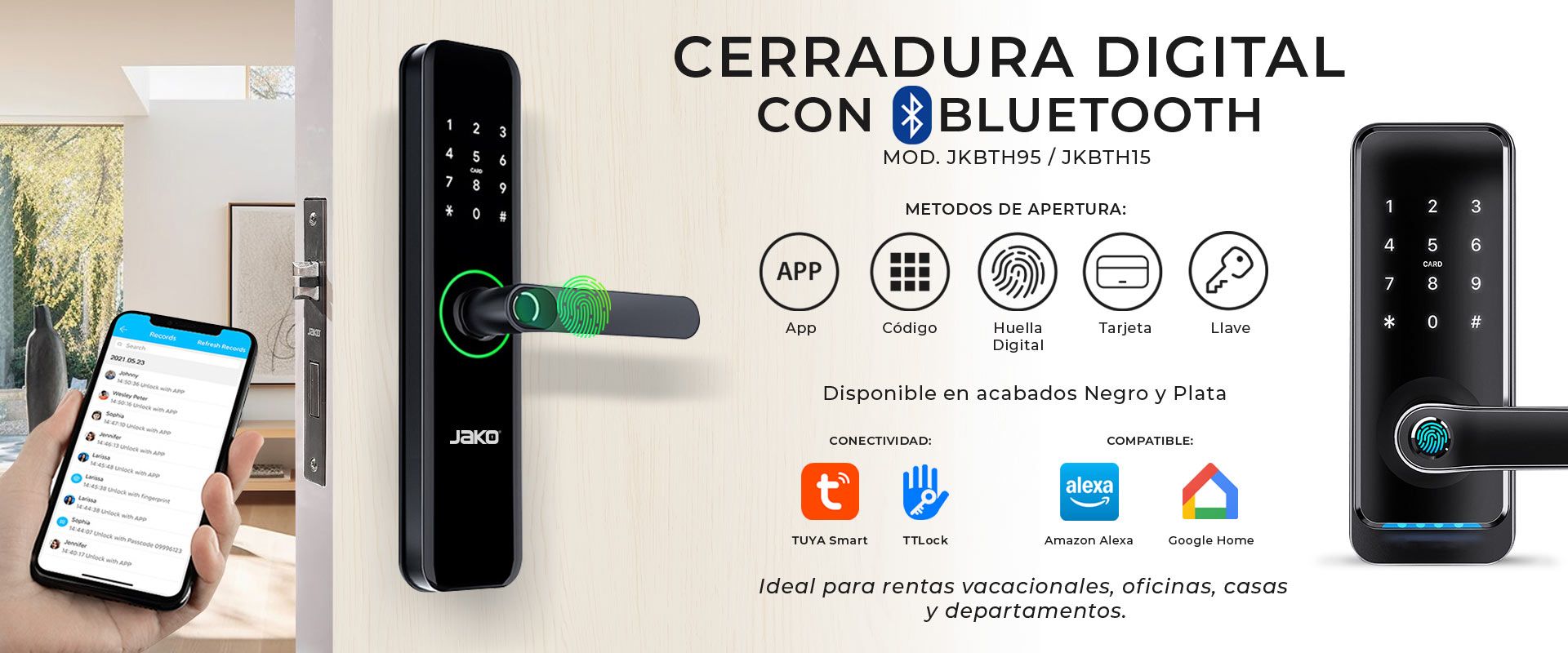 Nuevas tendencias en Jaladeras de Aluminio para muebles | Jako Herrajes