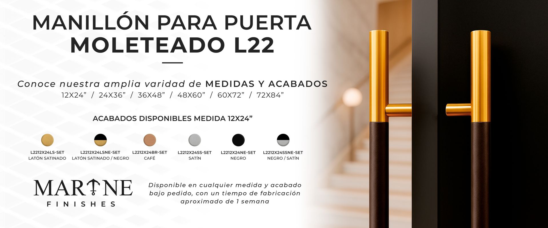 Nuesvas texturas, Más acabados | Gran variedad de cerraduras | JAKO Herrajes