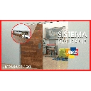 SISTEMA DESLIZABLE PARA PUERTAS CORREDIZAS 120Kg MOD. JM960AX2-120