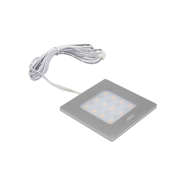 LUZ LED CUADRADA PARA MUEBLES (3W) (PZA) MOD. LJ01001 / LJ01003