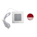 LUZ LED CUADRADA PARA MUEBLES (3W) (PZA) MOD. LJ01001 / LJ01003