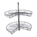 SISTEMA DE ALMACENAMIENTO LAZY SUSAN 270º PARA GABINETES DE ESQUINA MOD. 102021