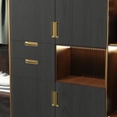 JALADERA DE EMBUTIR OPORTO ALUMINIO MOD. KKD1183