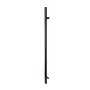 MANILLÓN TIPO H MOLETEADO - GRIS PLOMO - LONGITUD 50&quot; - MODULAR - ACERO INOXIDABLE 304 - MOD. L22 (SET)