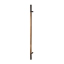 MANILLÓN TIPO H MOLETEADO - GRIS PLOMO / COBRE  - 50&quot; - MODULAR - ACERO INOXIDABLE 304 - MOD. L22 (SET)