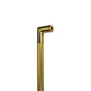 MANILLON L32 MOLETEADO (D32x1110mm) INOX LATON SATINADO SET