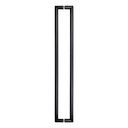 MANILLON L32 MOLETEADO (D32x1110mm) INOX NEGRO SET