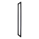MANILLON L32 MOLETEADO (D32x1110mm) INOX NEGRO SET