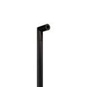 MANILLON L32 MOLETEADO (D32x1110mm) INOX NEGRO SET