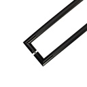 MANILLON L32 MOLETEADO (D32x1110mm) INOX NEGRO SET
