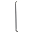 MANILLON L32 MOLETEADO (D32x1110mm) ACERO INOX (L)/NEGRO (TUBO) SET