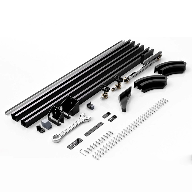 Detalle de SISTEMA CORREDIZO P/PUERTA 40-70 KGS C/PERFIL 1.5M JAKO