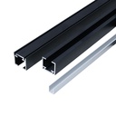Detalle de SISTEMA CORREDIZO P/PUERTA 40-70 KGS C/PERFIL 1.5M JAKO
