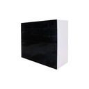 GABINETE PARA COCINA COLOR NEGRO CON SENSOR TACTIL