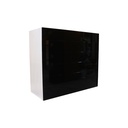GABINETE PARA COCINA COLOR NEGRO CON SENSOR TACTIL