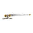 SISTEMA DESLIZABLE PARA PUERTAS PESADAS - CIERRE SUAVE - 120Kg MOD. JM960AX2-120