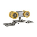 SISTEMA DESLIZABLE PARA PUERTAS PESADAS - CIERRE SUAVE - 120Kg MOD. JM960AX2-120
