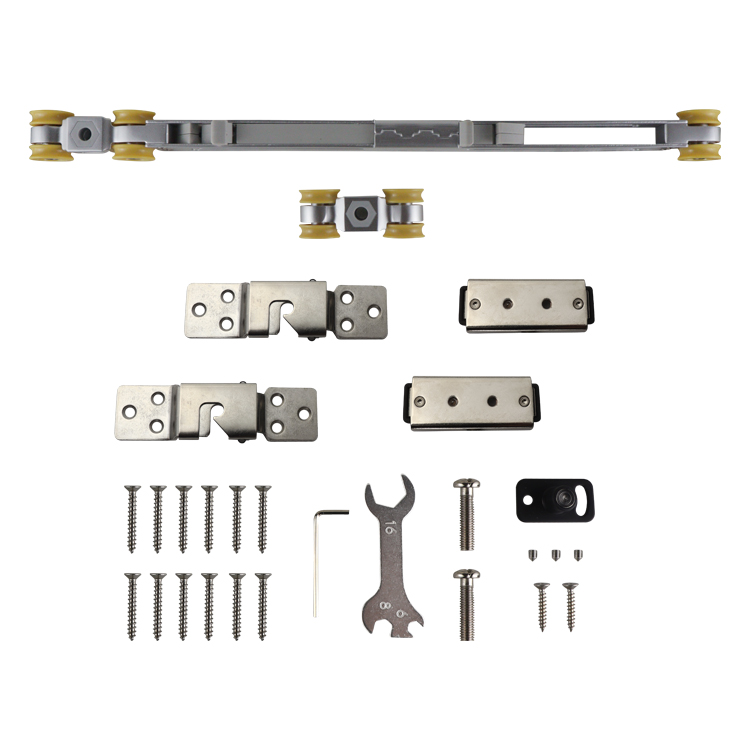 SISTEMA DESLIZABLE PARA PUERTAS PESADAS - CIERRE SUAVE - 120Kg MOD. JM960AX2-120