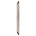 MANILLON L32 MOLETEADO (D32x1110mm) INOX CAFE SET