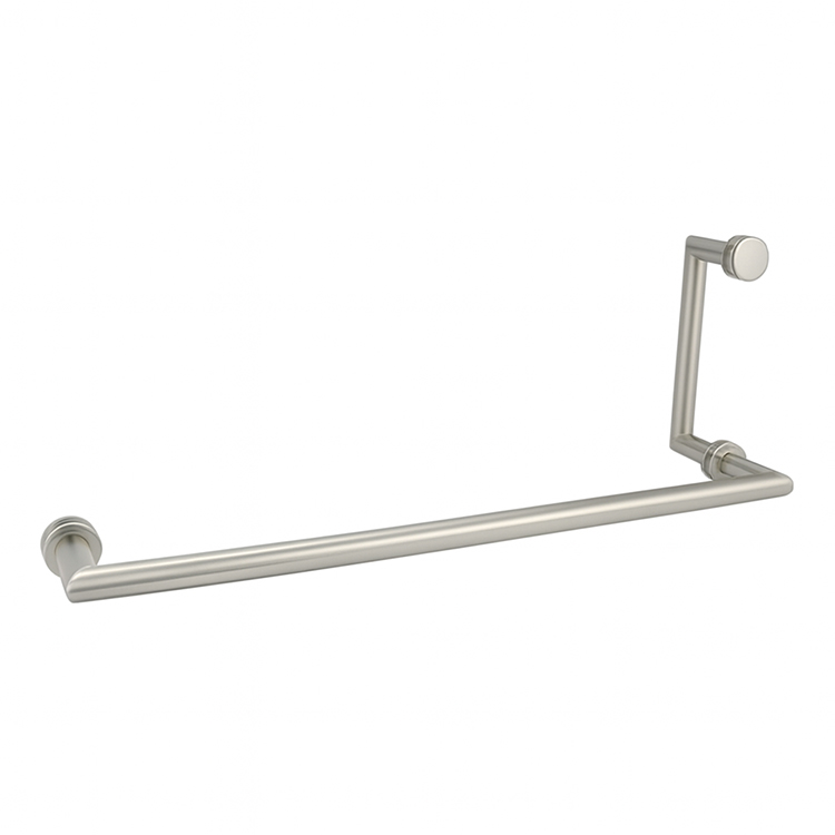 COMBO TOALLERO DE ACERO INOXIDABLE Ø19mm MOD. L166X18
