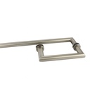COMBO TOALLERO DE ACERO INOXIDABLE Ø19mm MOD. L166X18