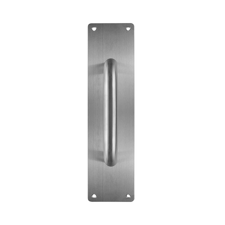PLACA DE EMPUJE CON JALADERA (300×75mm) - ACERO INOXIDABLE 304 - MOD. PJ107300