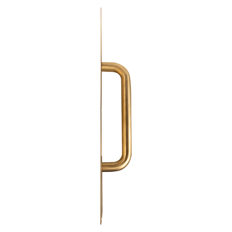 PLACA DE EMPUJE CON JALADERA (400×100mm) - ACERO INOXIDABLE 304 - MOD. PJ107400