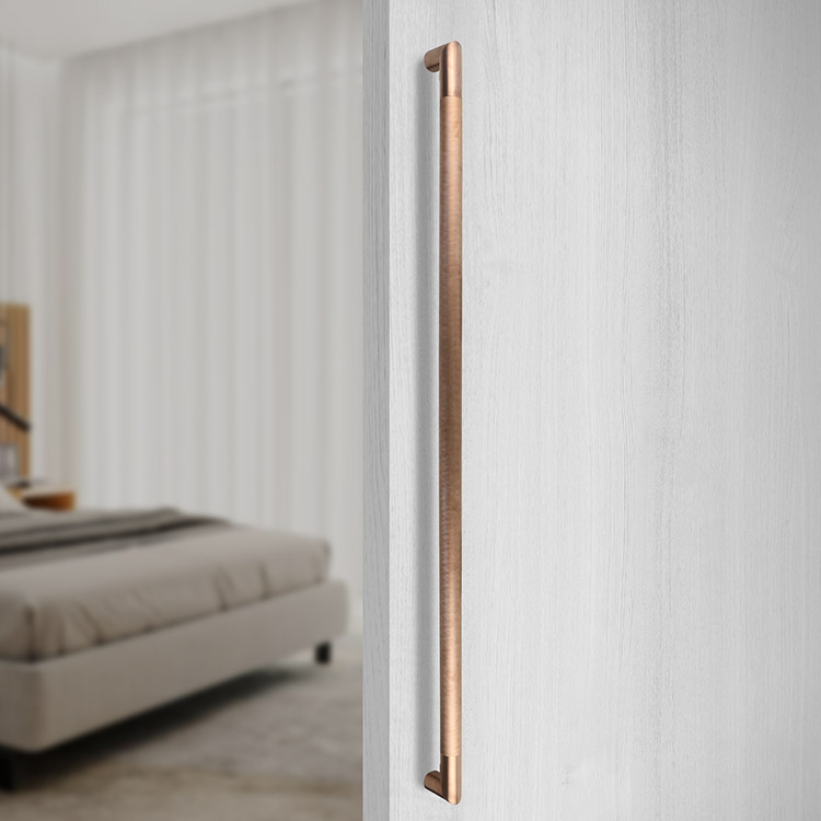 MANILLON L32 MOLETEADO (D32x1110mm) INOX CAFE SET