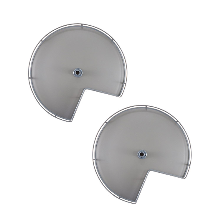 BANDEJA GIRATORIA GRIS PARA ESPACIO DE 710X520X600-750mm