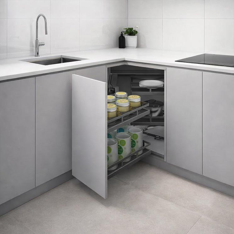 EXTRAIBLE ESQUINERO MAGIC CORNER (ACERO+MDF) (900-1000MM) - MOD. OCB5117