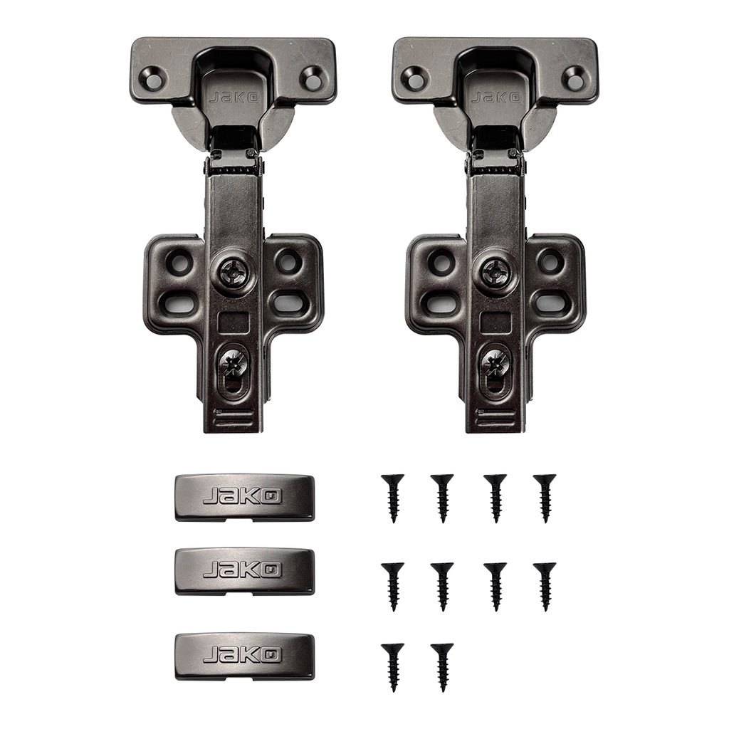 BISAGRA BIDIMENSIONAL 35mm CIERRE SUAVE NÍQUEL (PAR) MOD. 610-LCL