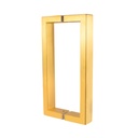 MANILLÓN RECTANGULAR SET - ACERO INOXIDABLE 304 - DISPONIBLE EN 3 MEDIDAS - MOD. CHCP004