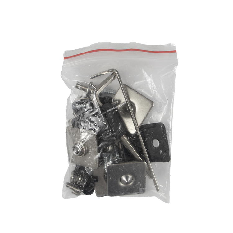 SISTEMA TELESCOPICO P/4 PUERTAS PERFIL ALUMINIO 820-1200MM + 4 RIELES DE ALUMINIO + 1 ACC