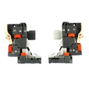 CORREDERA CIERRE SUAVE 6D 45 MM C/CARGA 40Kg - MOD. TS01