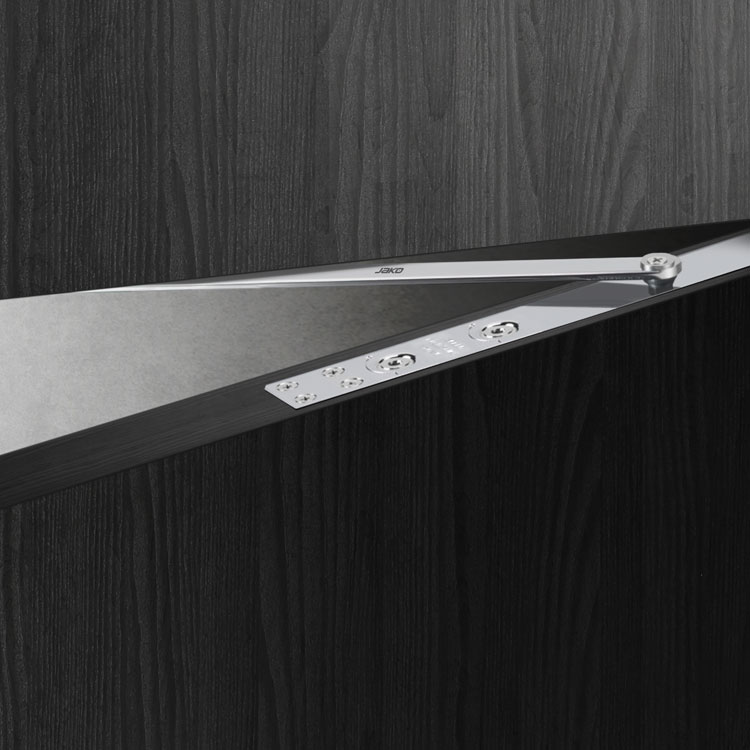 CIERRAPUERTAS OCULTO PARA PUERTAS LIGERAS MOD.  VS-6800