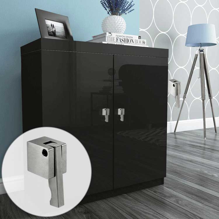 JALADERA TIPO POMO - ACERO INOXIDABLE MOD. WFH333