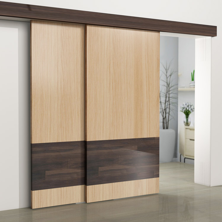 SISTEMA TWIN TELESCOPICO P/MADERA CON RIEL