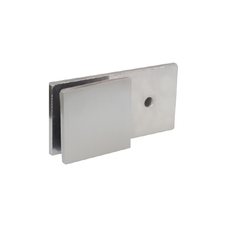 CONECTOR MURO-CRISTAL A 180º