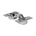 BISAGRA BIDIMENSIONAL 3D AJUSTABLE 35mm CIERRE LIBRE NÍQUEL (PIEZA) MOD.HBJ745