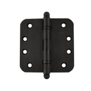 BISAGRA DE LATÓN SÓLIDO-NEGRO 4&quot;x4&quot;x3.5mm MOD. 13-4040BORB