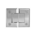 BISAGRA BISELADA CRISTAL-CRISTAL A 180°