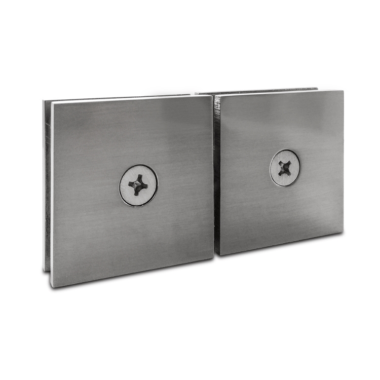 CONECTOR CON AJUSTE VERTICAL CRISTAL-CRISTAL A 180º