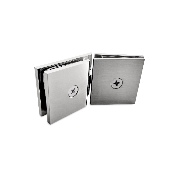 CONECTOR CON AJUSTE VERTICAL CRISTAL-CRISTAL A 135º