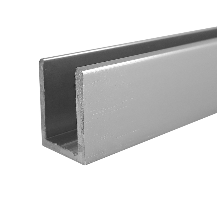 CANAL “U” PARA CRISTAL DE (10MM)