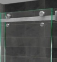 SISTEMA DESLIZABLE PARA BAÑO - ACERO INOXIDABLE SATÍN - MOD. CY-103SSS