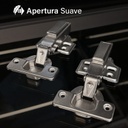 BISAGRA DE APERTURA SUAVE 35MM INOX (PAR) MOD.TUR.BIS.0006