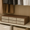 ORGANIZADOR DE CAJONES JKA3260 – MDF &amp; CUERO SINTÉTICO