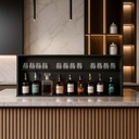 ORGANIZADOR ELÉCTRICO DE BOTELLAS Y COPAS PARA COCINA | WINE LIFT DOBLE VISTA - MOD.OCBK4502