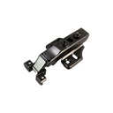 BISAGRA DE CIERRE SUAVE JAKO PARA PERFIL DE ALUMINIO TITANIUM (JUEGO)