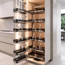 ORGANIZADOR EXTRAÍBLE (564x500x1838mm) PARA ESPACIO DE 600 MM (6 CANASTILLAS) – MOD. OCB7660